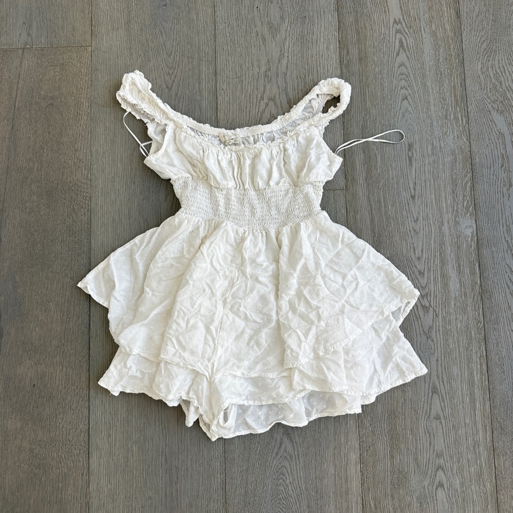 Urban Outfitters white romper